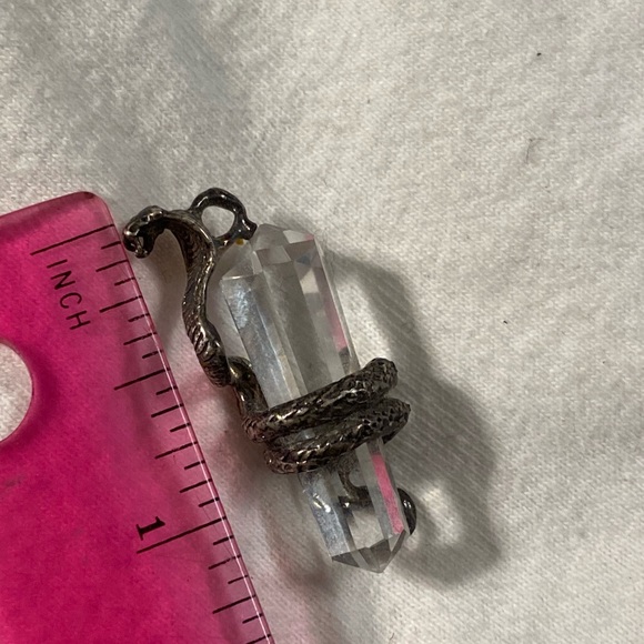 Snake 🐍 pendant on crystal - Picture 5 of 7